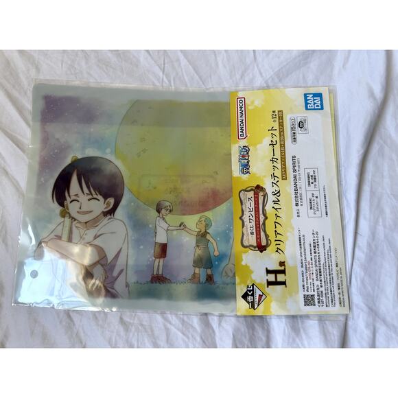 Zoro & Kuina folder and sticker - Picture 1 of 2